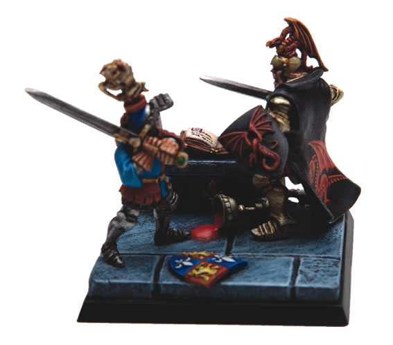 Quest, Bretonnian Knight vs Vampire by Neil Wood