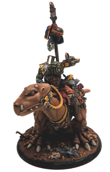 Ork Scout on Riding Beast by Peter Overton
