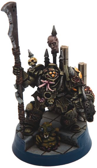 Nurgle Terminator by Trevor Tolhurst