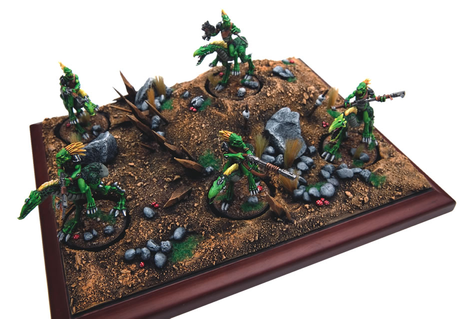 Kroot riding Narlock by John Travers