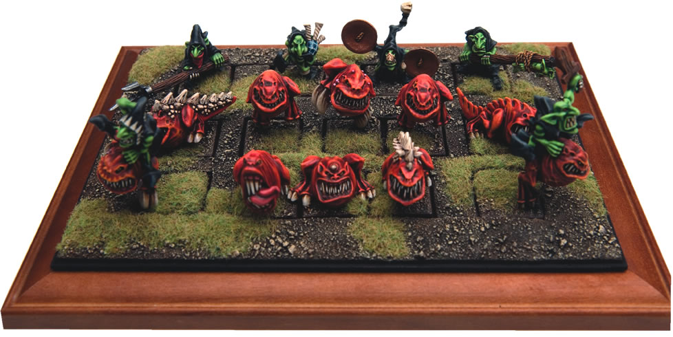 Night Goblin Squig Herd by David Redmond