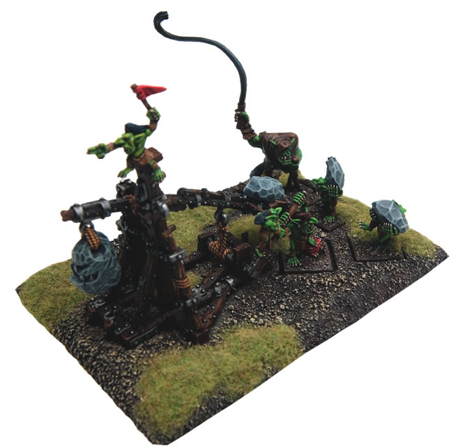 Orc Goblin Rock Lobber by David Redmond