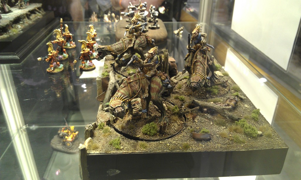 Kroot Knarloc Riders by Andrew Ralph