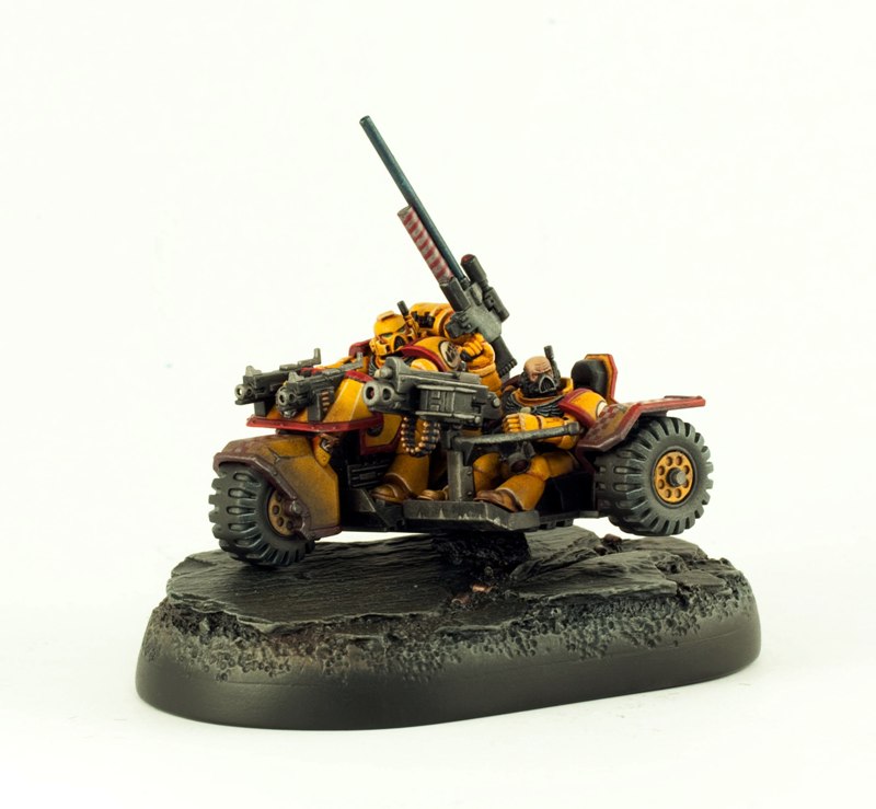 Imperial Fist Attack Bike by Matthew Green