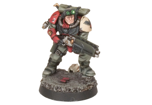Space Marine Scout by Dan Byer
