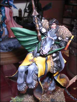 Chevalier Bretonnien by David Poret