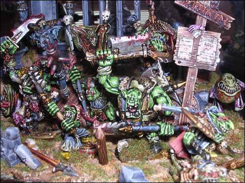 Bande orque de Mordheim by Vincent Assailly