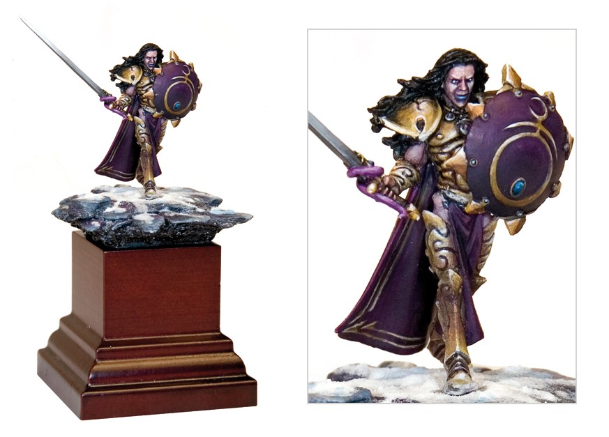 Slaanesh Champion on foot by Théo Lamury