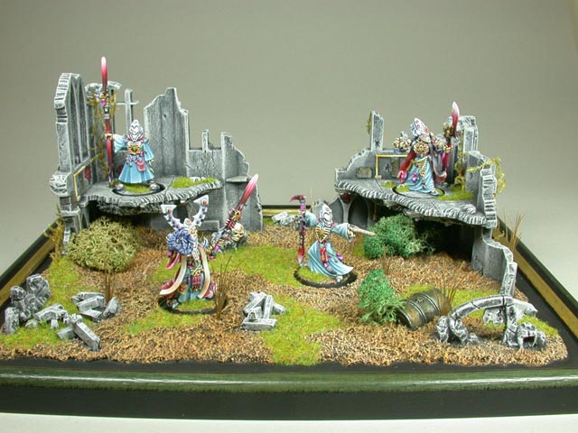 Eldar Command Unit by Dirk Broning