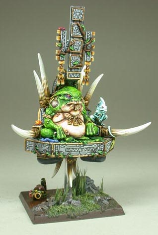 Slann Mage Priest by Timo Hausig