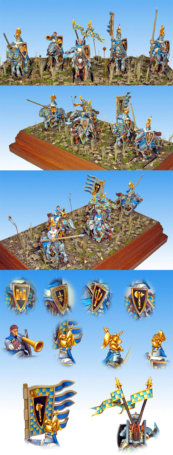 For the Lady - Bretonian Knights by Christian Reckerth