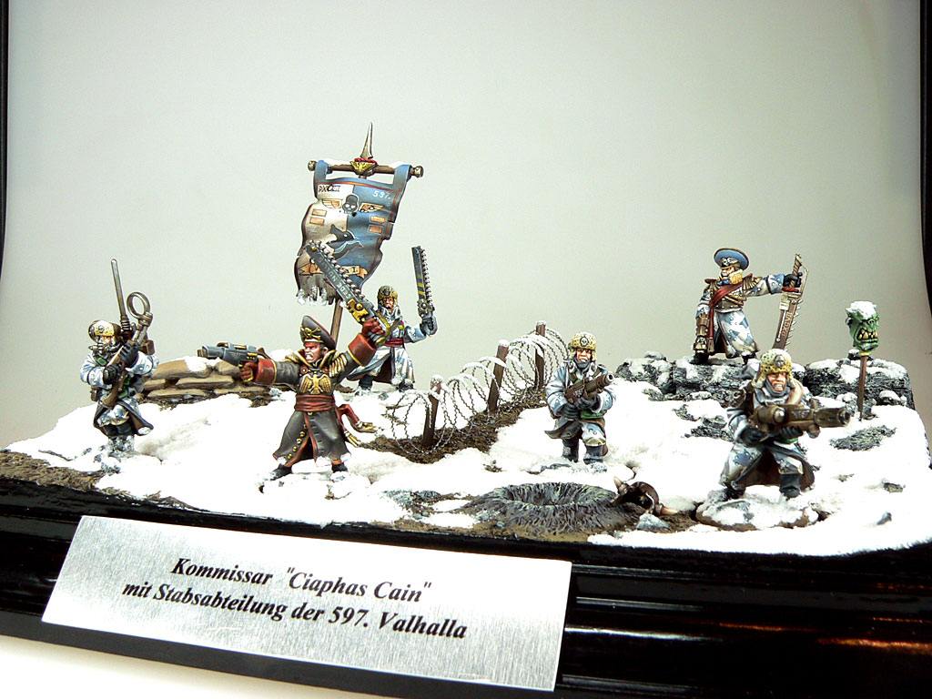 Commissar Ciaphas Cain and Valhallan Command Squad, Photo 2