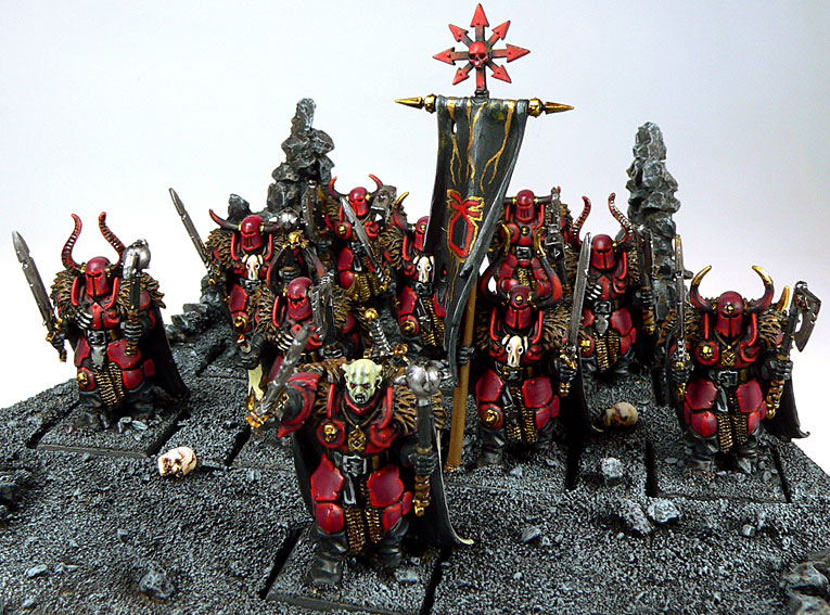 Khorne Warrior by Juvre Stassen