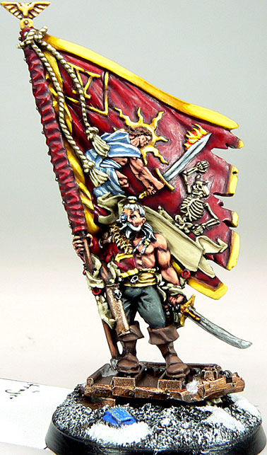 Vostroyan Standad Bearer by Jean-Pierre Taimon-Gro