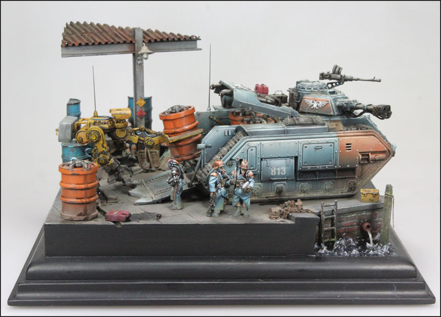 Maintenance area by Aliaume Chapelle
