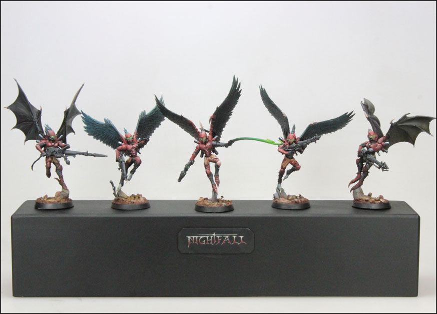 Dark Eldar Scourges by Kurt Knittelfelder