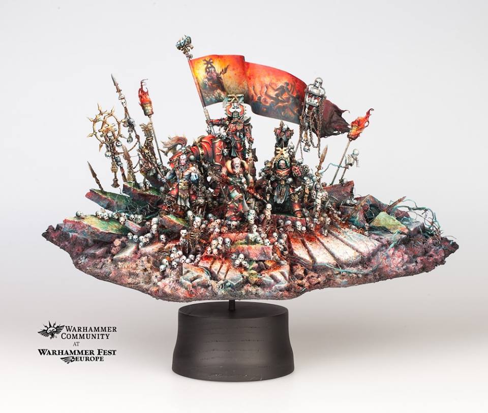 The Might of Khorne by Paweล Makuch