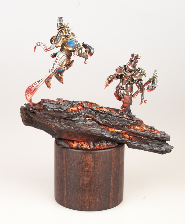 Stormcast vs Khorne by Jonathan De Vos