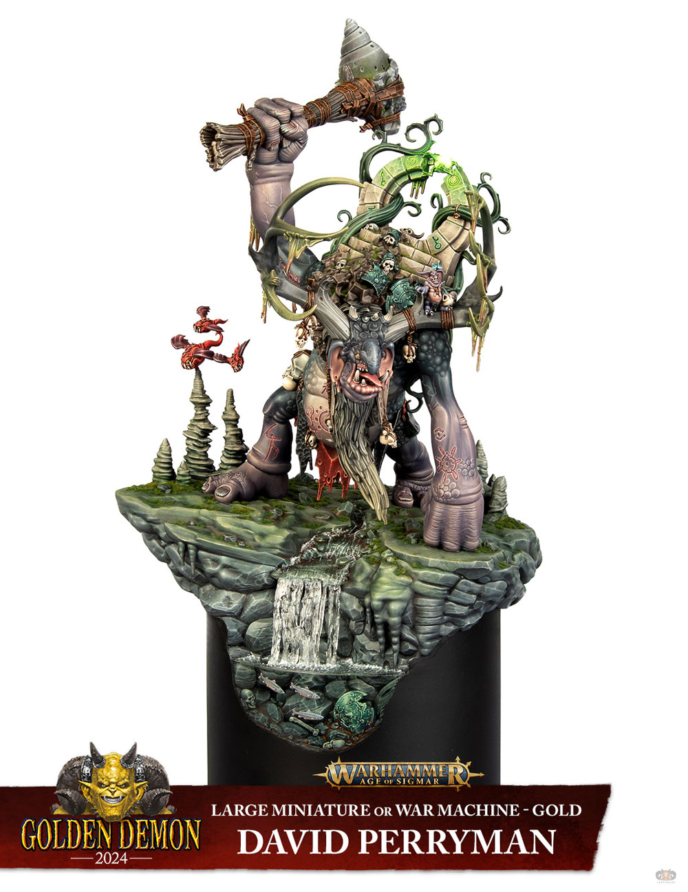 Trugg the Troggoth King by Dave Perryman