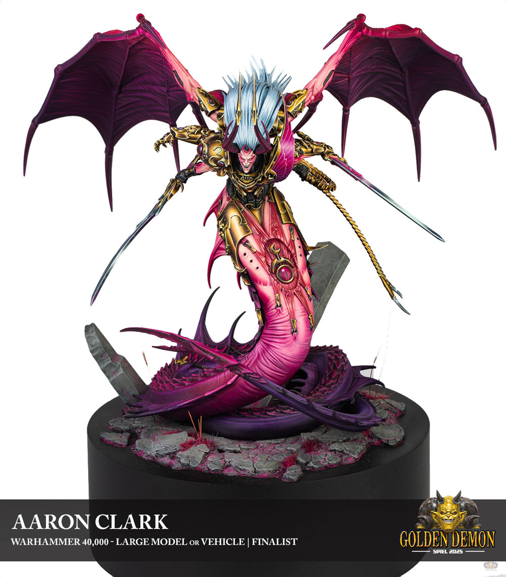 Fulgrim, the Daemon Primarch of Slaanesh by Aaron Clark