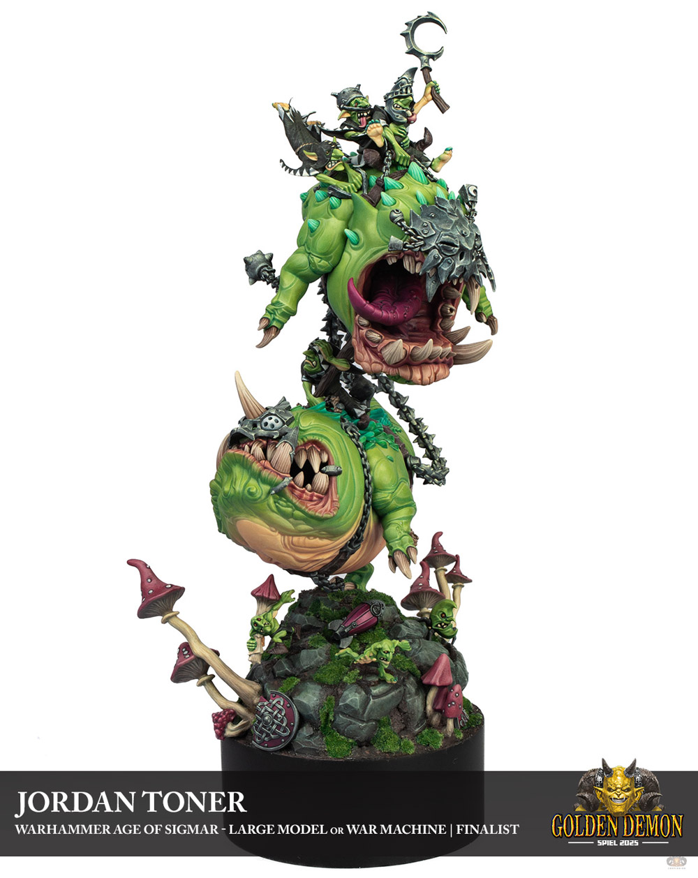 Warhammer Age of Sigmar: Large Model or War Machine by Jordan Toner