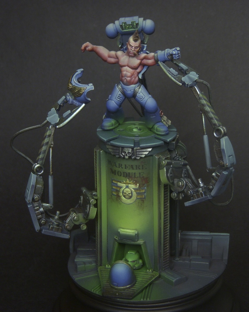 Warhammer 40,000 Single Miniature by Rubén Martínez