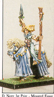 Mounted Miniature by Daniel Nazer