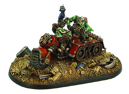 Converted Ork Wartrak by Steve Buddle