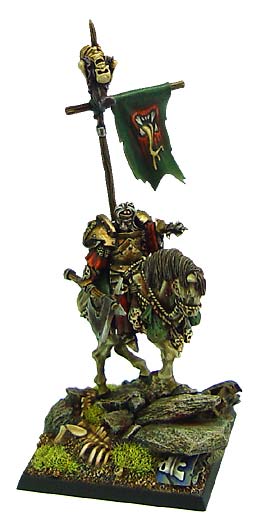 Daemon Mounted Lord Of Nurgle by Steve Buddle