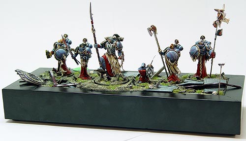 Wolf Lord Odin and Valkyrian Retinue by Stefan Darlan Boris
