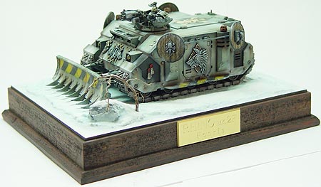 Space Wolves Rhino by Miika Bergdahl