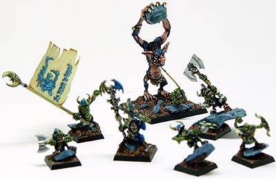 Goblin Command and a Troll by Gustar Lygnegard