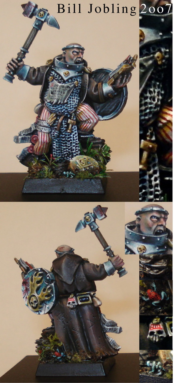 Warrior Priest in Lustria by Bill Jobling