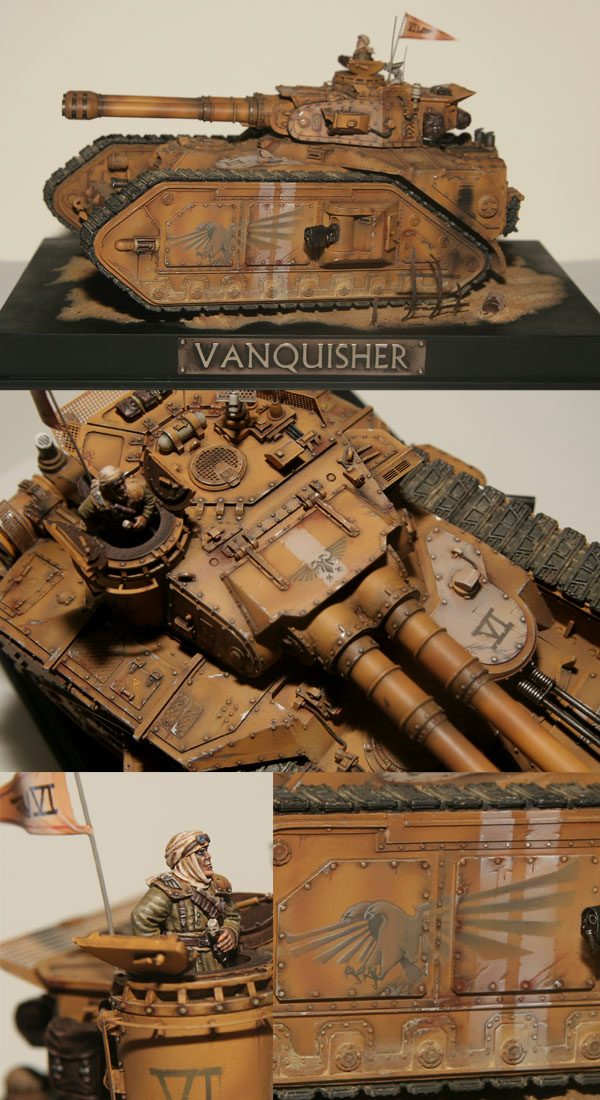 Macharius Vanquisher by Ben Jarvis