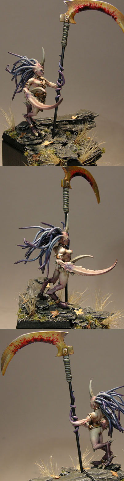 Chaos Daemonette by Adam Skinner