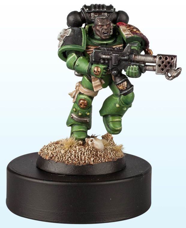 Salamanders Space Marine by Eree Ihre-Thomason