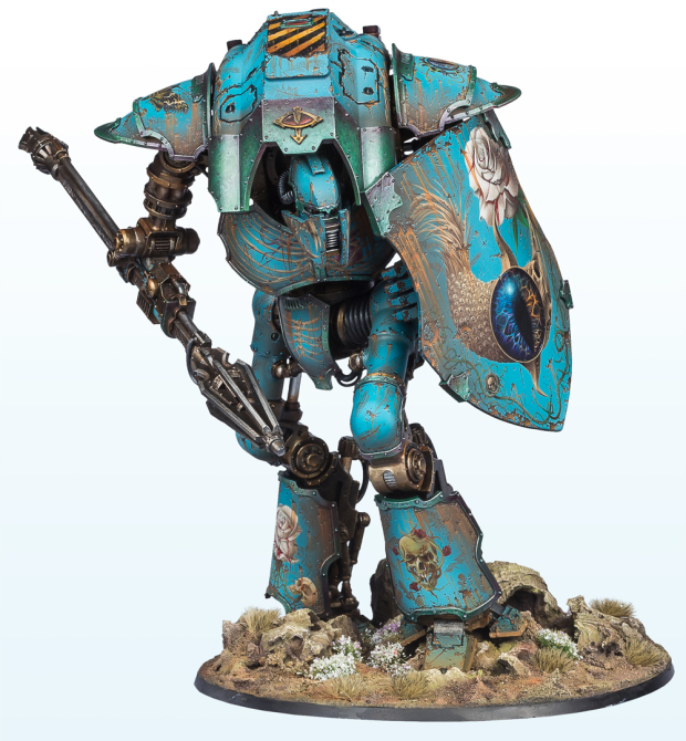 Tzeentch Knight Lancer by Richard Gray