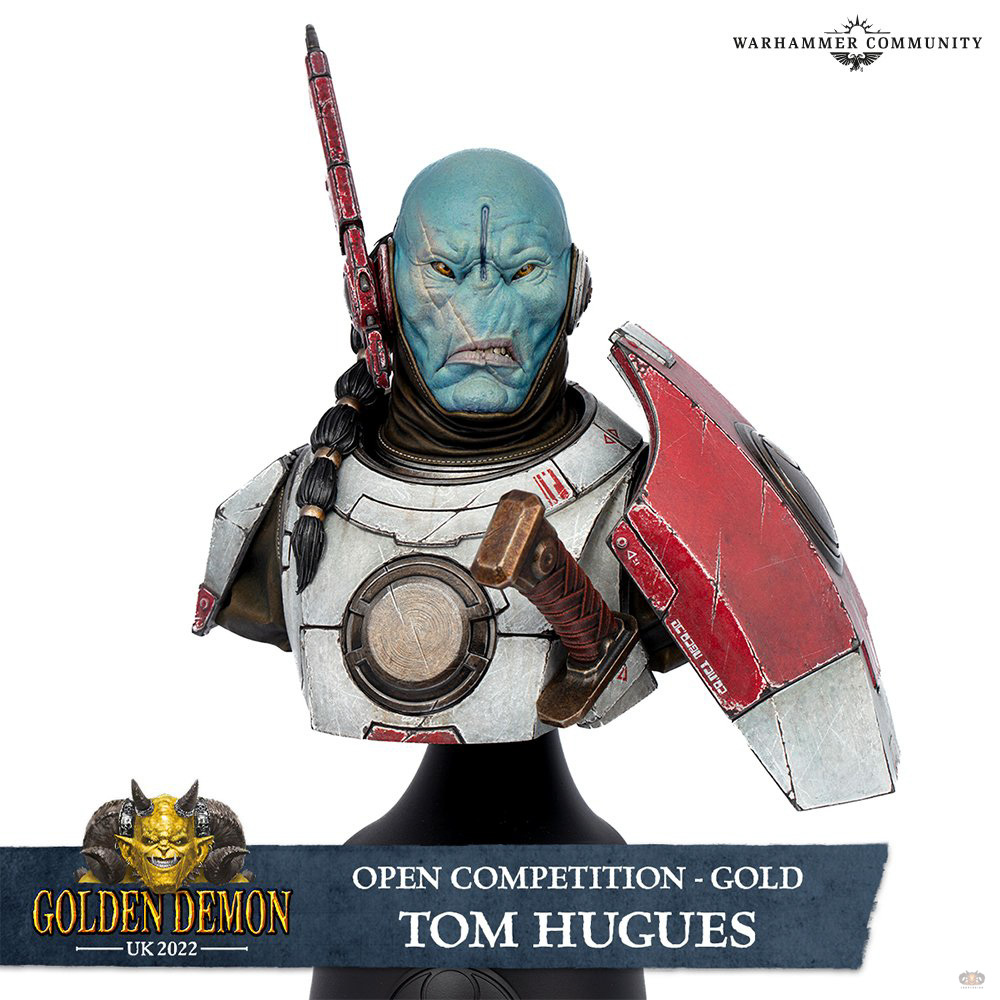 T’au Breacher Bust by Tom Hugues