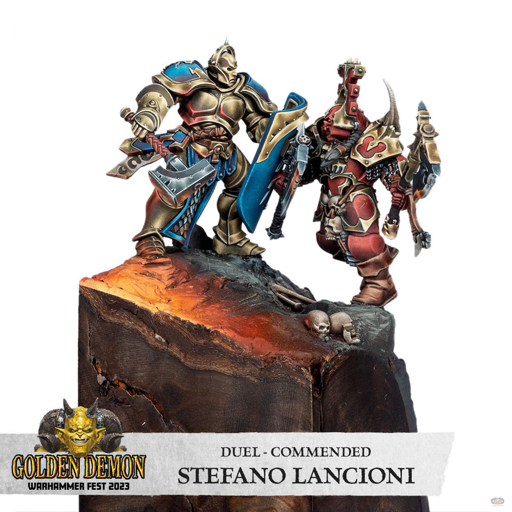 Sigmar vs Khorne, Full view