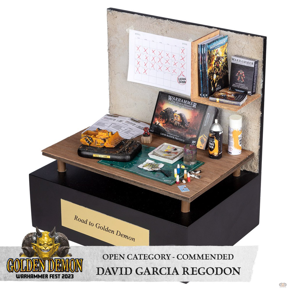 Road to Golden Demon, Full view