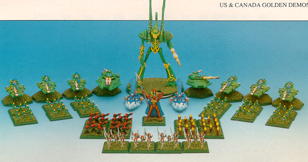 Eldar army by Jeff Mendyk