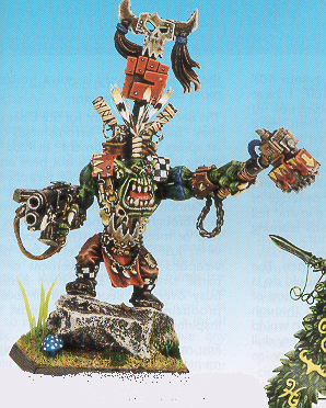 Ork Warboss by Drew Williams