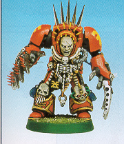 Chaos Terminator Champion of Khorne by Mark Mosler