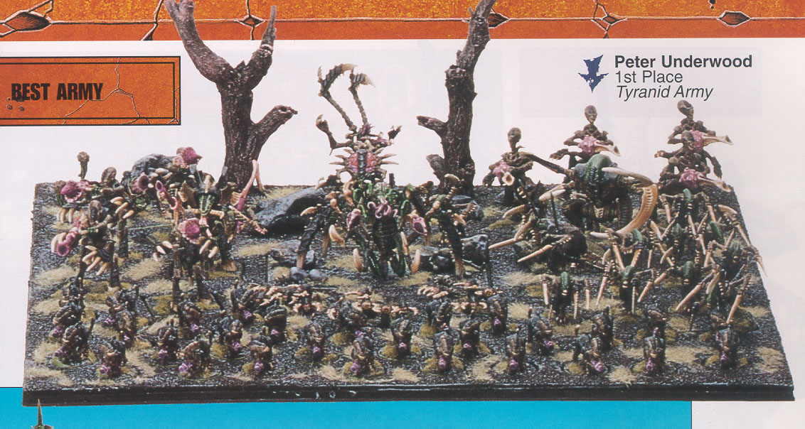Tyranid Army by Peter Underwood