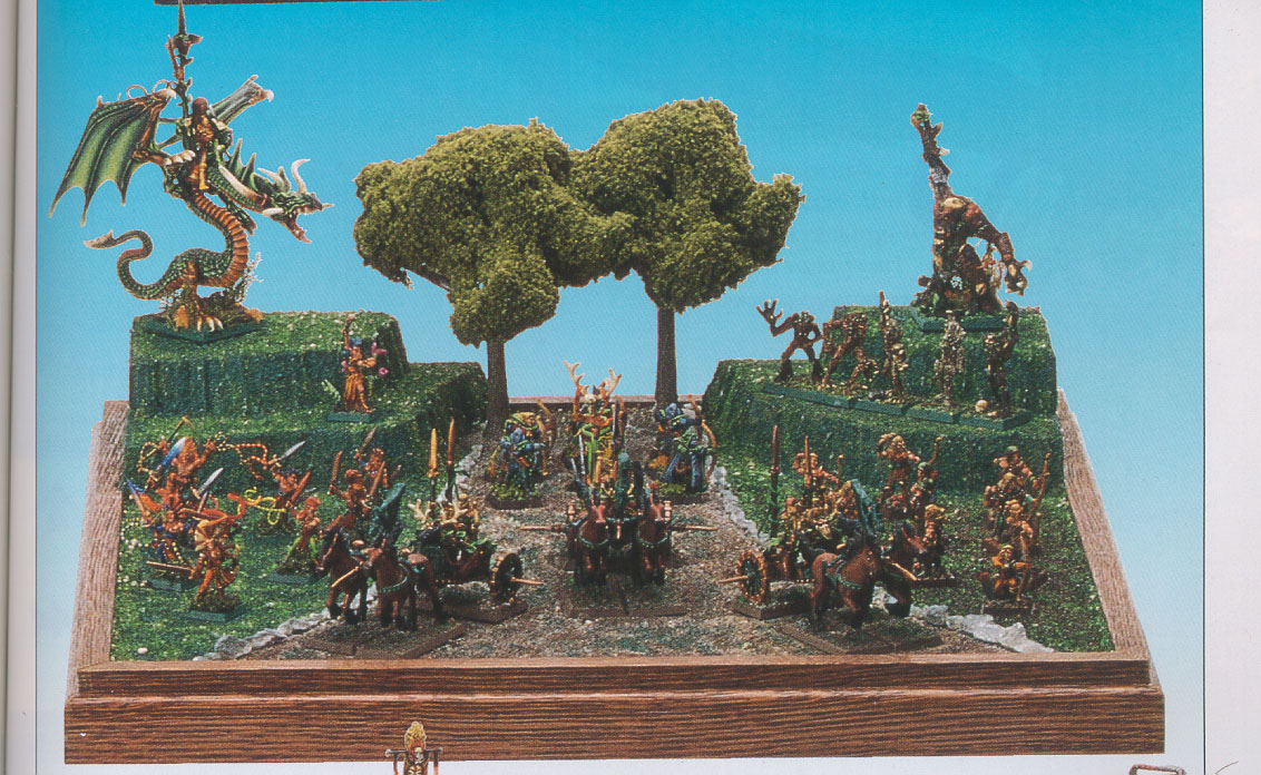 Wood Elf Army by Audrey Corman