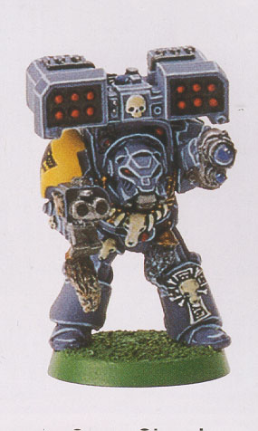 Space Wolf Guard Terminator by Oscar Obando