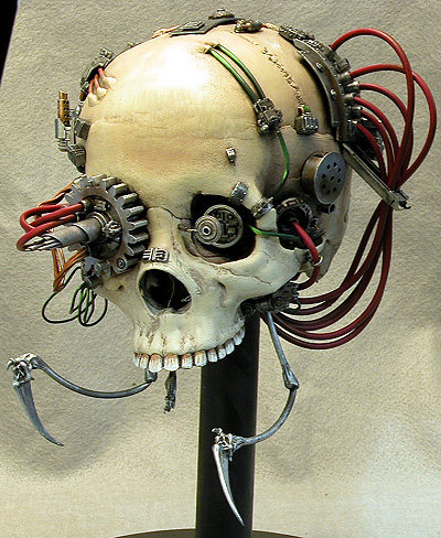 Lifeseize Servitor Skull by Bennett Blalock-Doane
