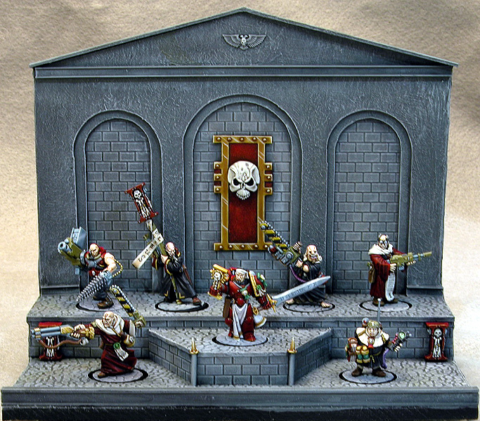 Inquisitor and Retinue by Mark T Benedict