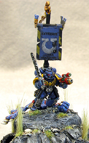 Ultramarine Over Slayed Daemon by Dayne M Otto
