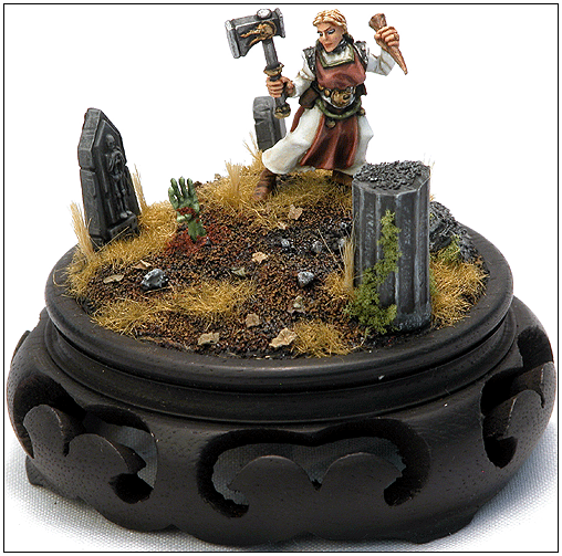 Sister of Sigmar vs Rising Count von Carstein by Jeff Bailey